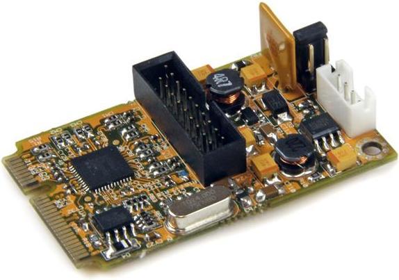 Produktbild StarTech 2 Port Mini PCI Express USB 3.0 SuperSpeed Adapter Karte mit UASP Unterstützung
