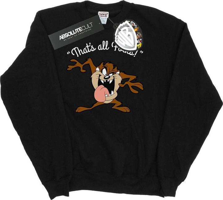 Immagine prodotto Looney Tunes That's All Folks Felpa Taz Donna (XL)