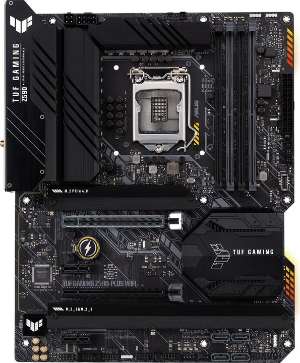 Image du produit ASUS TUF GAMING Z590-PLUS WIFI (LGA 1200, Intel Z590, ATX)