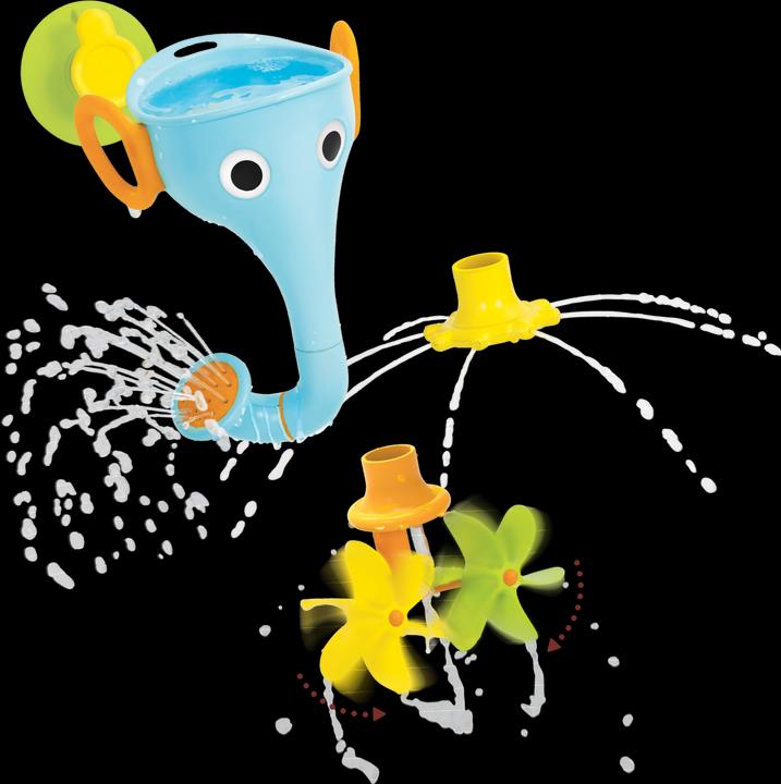 Actual product image Yookidoo Bath toy "Elephant", blue