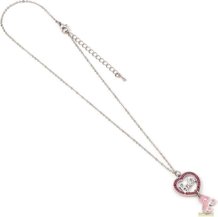 Image du produit Carat BARBIE - Collier Chaine - Coeur & Patin à Roulettes (Alliage de zinc et émail)