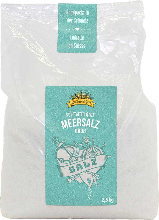 Image du produit Leib und Gut Meersalz (2500 g)