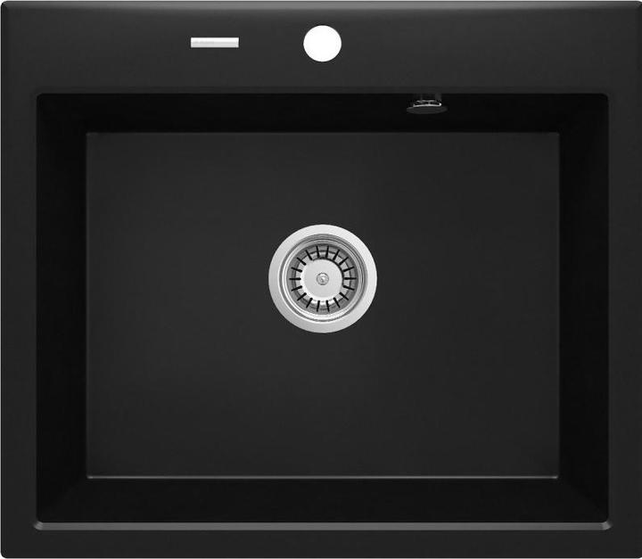 Actual product image Deante Zlewozmywak Andante granitowy 1-komorowy (ZQN N103) (19.70 cm, 52 cm)