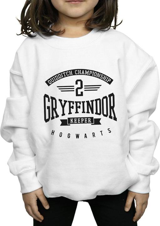 Actual product image Girls Gryffindor Keeper Sweatshirt (152, 158)