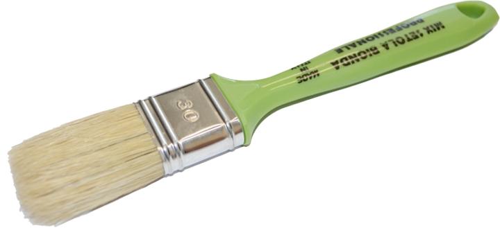 Image du produit Painto Pinceau anglais 20mm plastique pour émulsion, cuivre (20 mm)