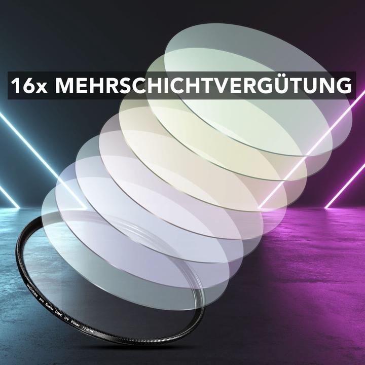 Actual product image Walimex pro per UV filter Slim Super DMC 72mm (72 mm, UV filter, 72 mm)