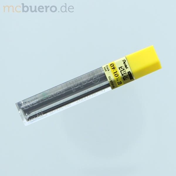 Image du produit Pentel Mine Hi-Polymer Super 0.9 mm, 2B (Dispositif de recharge, Graphite, 0.90 mm)