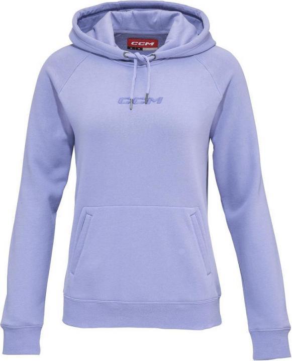 Actual product image CCM Core women's pullover hoodie (L, kremno bela (unbleached)) (L)