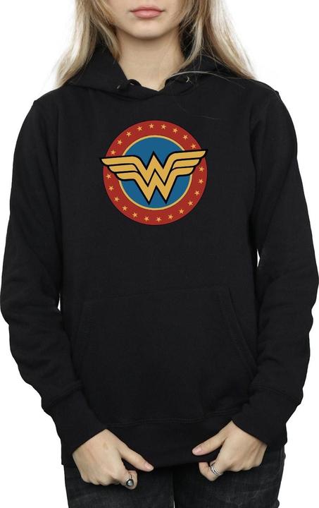Immagine prodotto Wonder Woman Circle Logo Felpa con Cappuccio Donna (L)