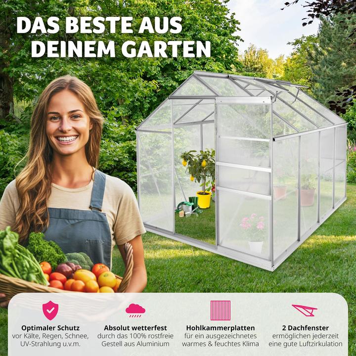 Actual product image tectake Greenhouse