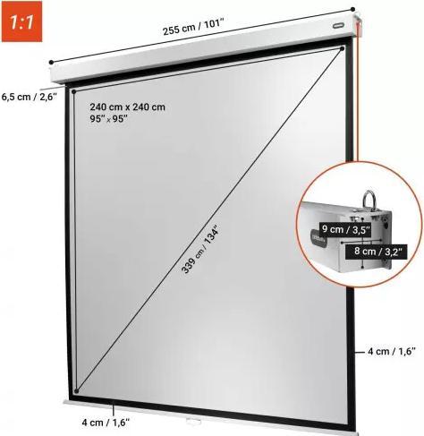 Image du produit Celexon Manuel Professional Plus Business Format (92.91", 16:10)