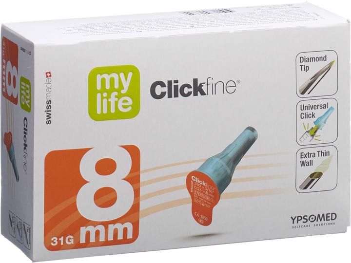 Produktbild Mylife Pen Nadeln 8mm 31G (Pen Nadeln + Einmalkanülen)