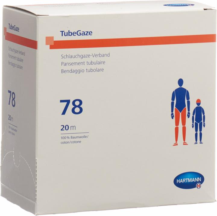 Actual product image IVF Hartmann Schlauchgaze Nr78 20m