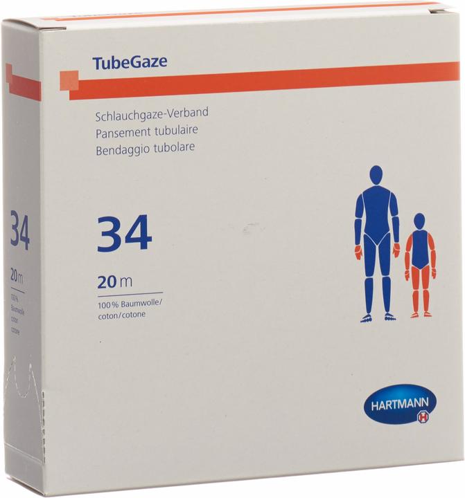 IVF Hartmann Schlauchgaze Nr34 20m