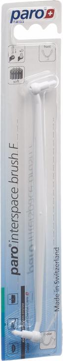 Produktbild Paro Interspace Bürste F Halter weiss 2 Bürsten (1 x)