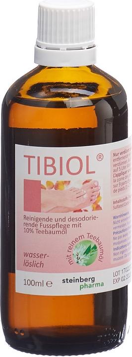 Produktbild Tibiol wasserlöslich (Fussbad, 100 ml)
