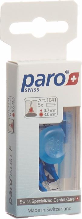 Actual product image Paro 3 mm x-fein blau zyl (5 x, 3 mm)