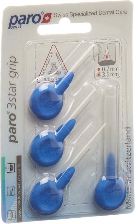 Produktbild Paro 3.5mm x-fein blau zylin (4 x, 3.50 mm)