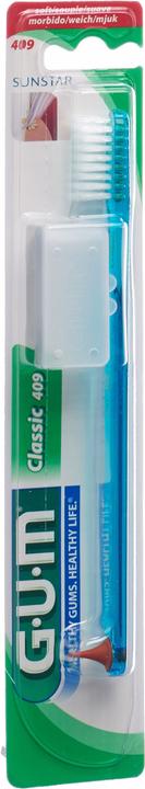 Produktbild GUM SUNSTAR CLASSIC Zahnbürste compact soft 4 reihig (Weich, 1 x)