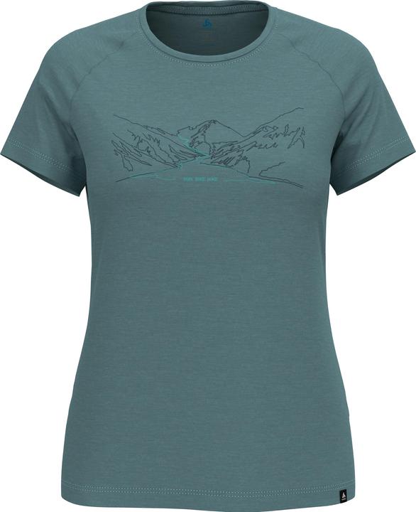 Produktbild Odlo Women's Ascent PW 130 Run.Bike.Hike. Crew Neck S/S (L)