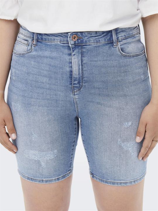 Produktbild Only Curvy CARLaola Reg Destroyed Jeansshorts (44)