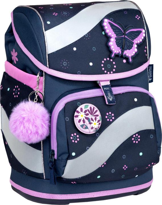 Actual product image Belmil SMARTY Schulrucksack-Set Flowers (20 l)