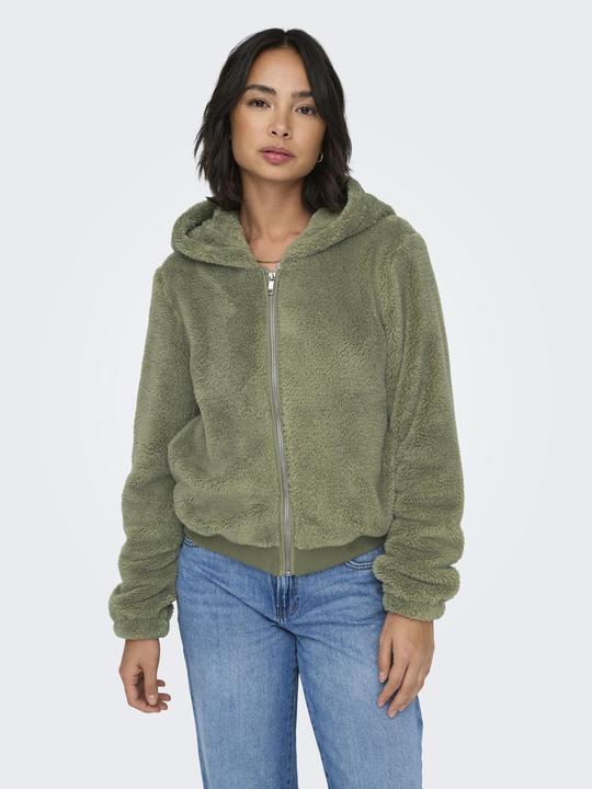 Produktbild Only Kapuze Jacke Teddyfell Jacke (M)
