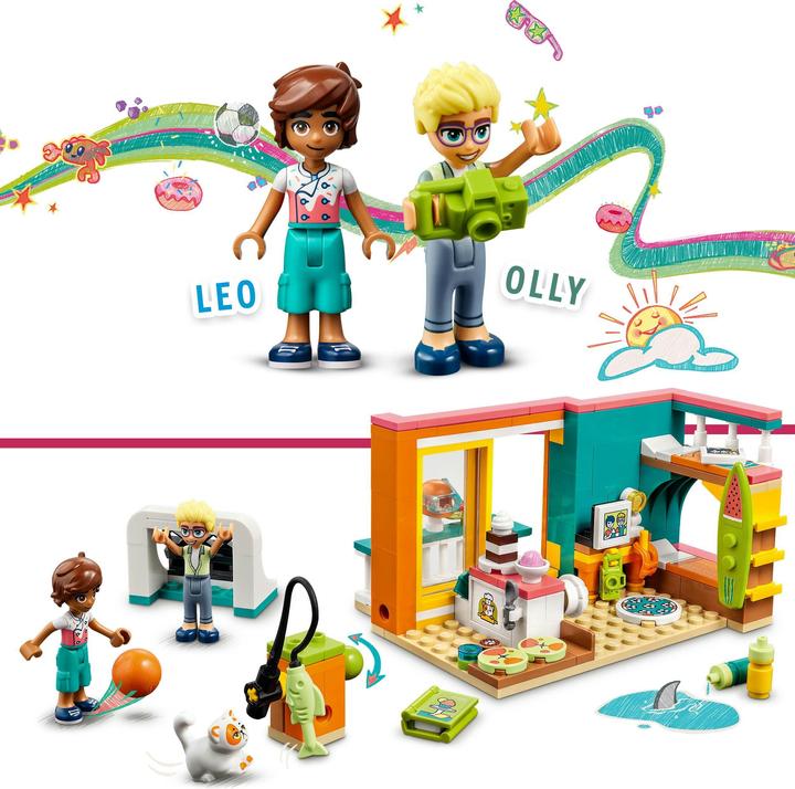 Image du produit LEGO La chambre de Leo (41754, LEGO Friends)