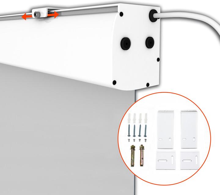 Immagine prodotto Celexon Expert - schermo - montaggio a soffitto possibile, adatto al montaggio a parete - motorizzato (139.20", 1:1)