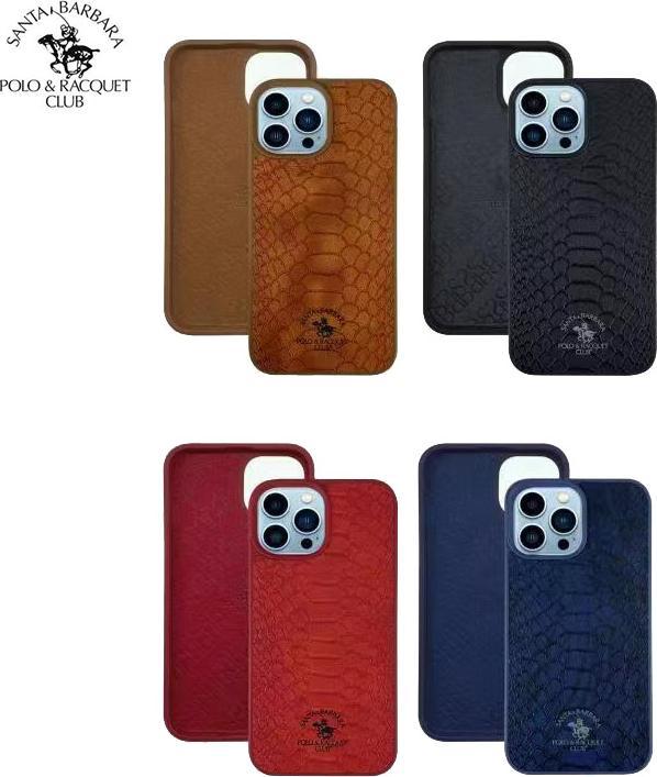 Actual product image Santa Barbara iPhone 13 - Polo & Racquet Club Knight Case, Rot (Apple iPhone 13)