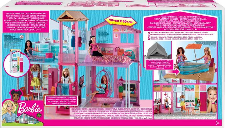 Immagine prodotto Barbie Casa di città a 3 piani