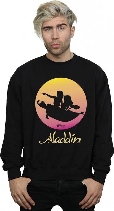 Immagine prodotto Disney Aladdin Flying Sunset Felpa Uomo (XL)