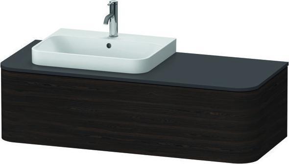 Immagine prodotto Duravit Happy D.2 Plus Vanity per supporto a parete, 1300x550 mm, 1 estraibile, per lavabo in alto P (130 x 55 x 35,5 cm)
