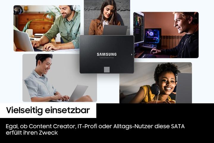 Actual product image Samsung 870 EVO (4000 GB, 2.5")