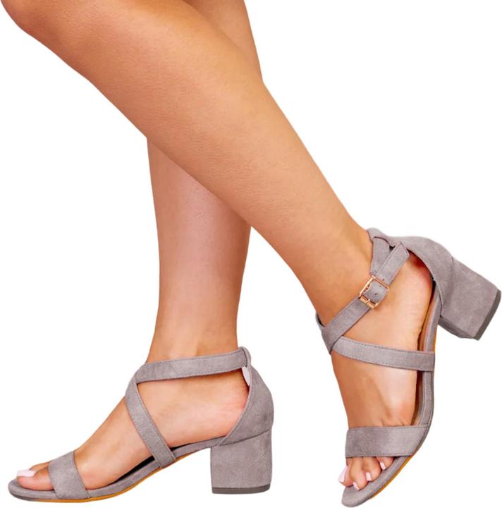 Where's That From Sandalen Amber mit Trägern Wildleder (39)