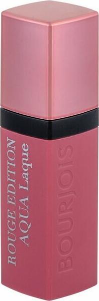 Actual product image Bourjois Rouge Edition Aqua Laque Lipstick - 02 Rose On The Rocks (02 Rose On The Rocks)