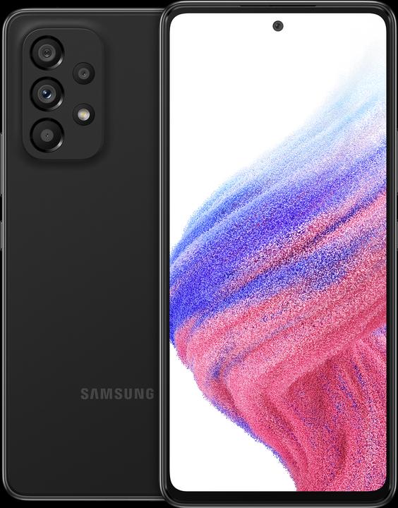 Samsung Galaxy A53 5G Enterprise Edition EU (128 Go, Awesome Black, 6.50", Double SIM, 64 Mpx, 5G)
