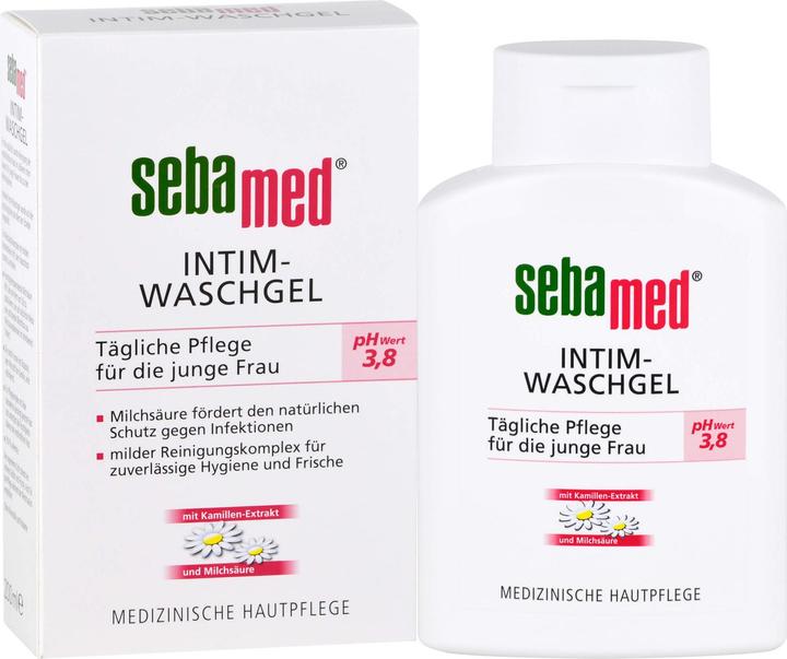 Produktbild Sebamed Intimhygienereiniger 3,8Ph 200 ml (200 ml, Intimwaschlotion)