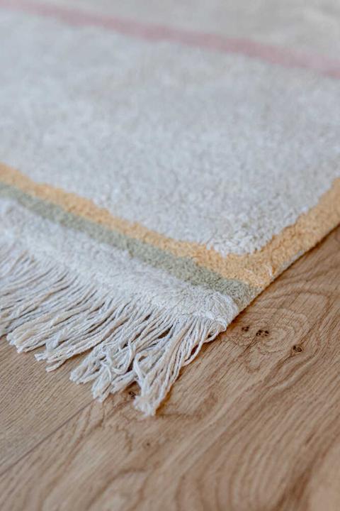 Actual product image Lorena Canals Rug Lanes Vintage Nude - XS (90 x 130 cm)