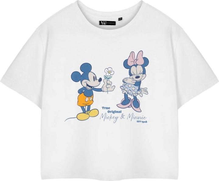 Immagine prodotto Disney True Original Maglietta Corta Topolino e Topolina Maniche Corte Donna (L)
