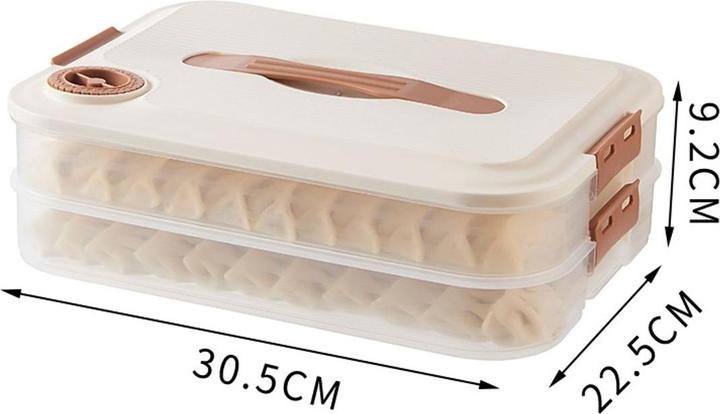 Produktbild König Design Aufbewahrungsbox mit Deckel Aufbewahrung Box Ordnungsboxen Küche Stapel