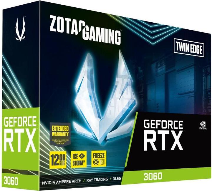 Image du produit Zotac GAMING GeForce RTX 3060 Twin Edge (12 Go)