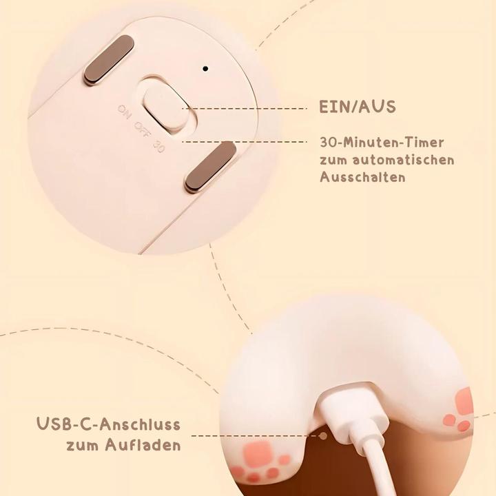 Actual product image Hermex LED rabbit night light
