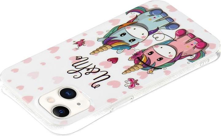 Image du produit Ueli Express iPhone 15 Étui de protection en caoutchouc lumineux you and me (Apple iPhone 15)
