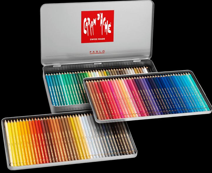 Actual product image Caran d'Ache Pablo Metallschachtel (Multicoloured, 120 x)