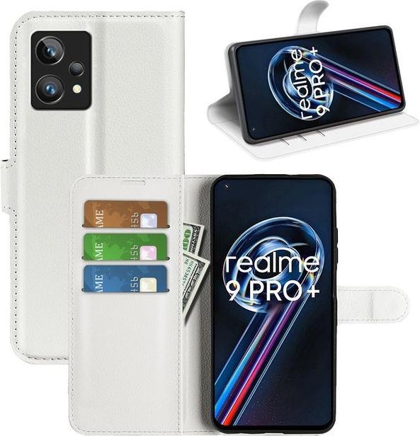 Actual product image MU Classic Litchi Leather Bookcover Series (Realme 9 Pro+)