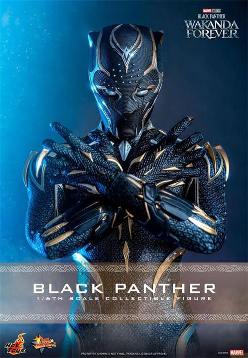 Image du produit Hot Toys Black Panther : Wakanda Forever figurine Movie Masterpiece 1/6 Black Panther 28 cm
