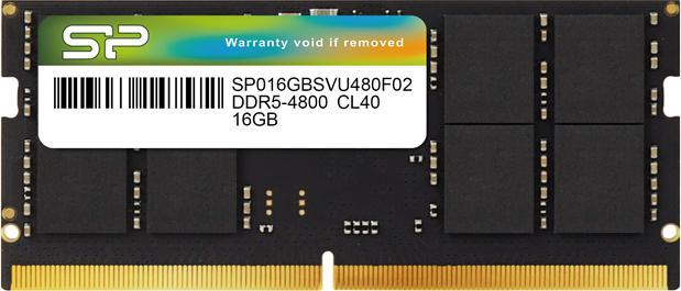 Silicon Power DDR5 16Go 4800MHz SODIMM (1 x 16GB, 4800 MHz, DDR5 RAM, SO-DIMM)