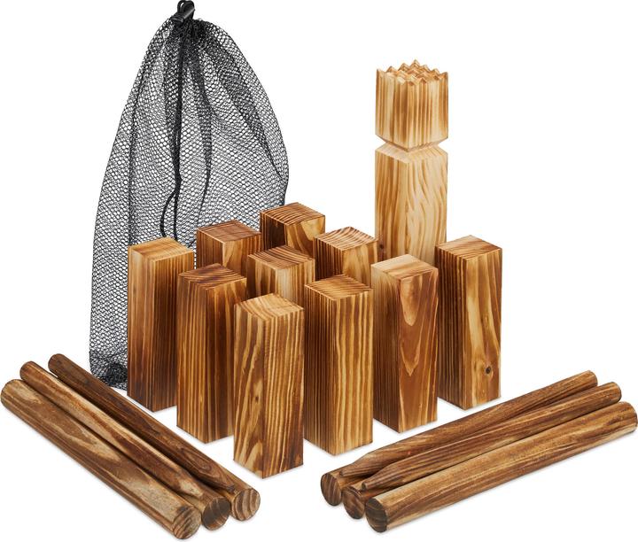 Image du produit Relaxdays Jeu viking de 22 pièces (22 x, 300 mm)