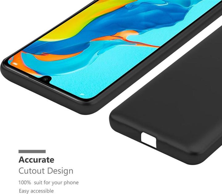 Actual product image Cadorabo TPU Matt Metallic Cover (Huawei P30 Lite)